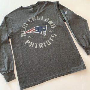 NFL New England Patriots Grey Pullover